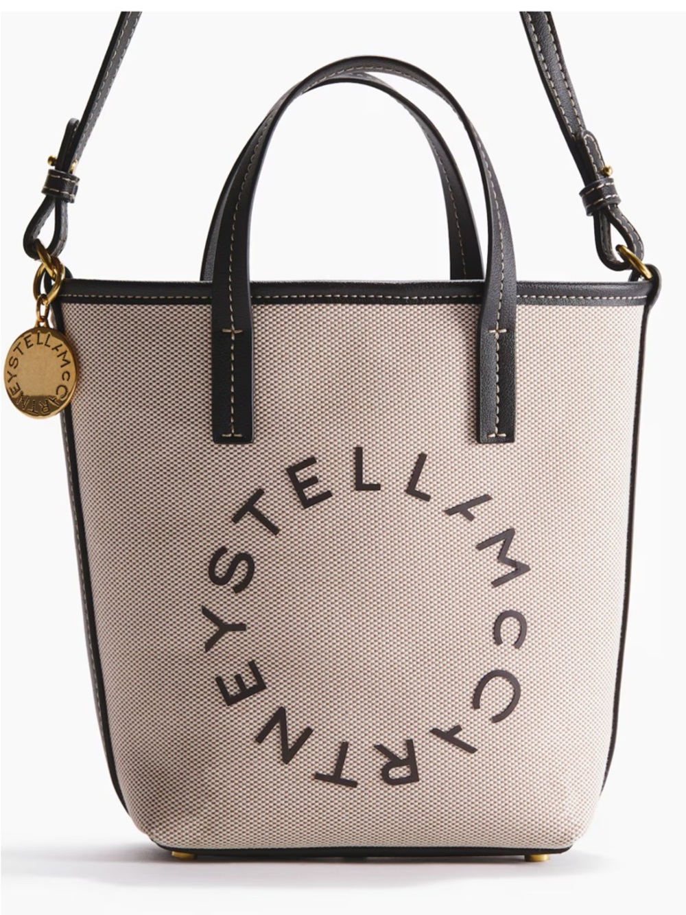 New Stella McCartney HM small coated canvas tote bag